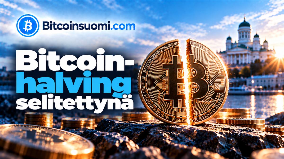 Bitcoin-halving selitettynä