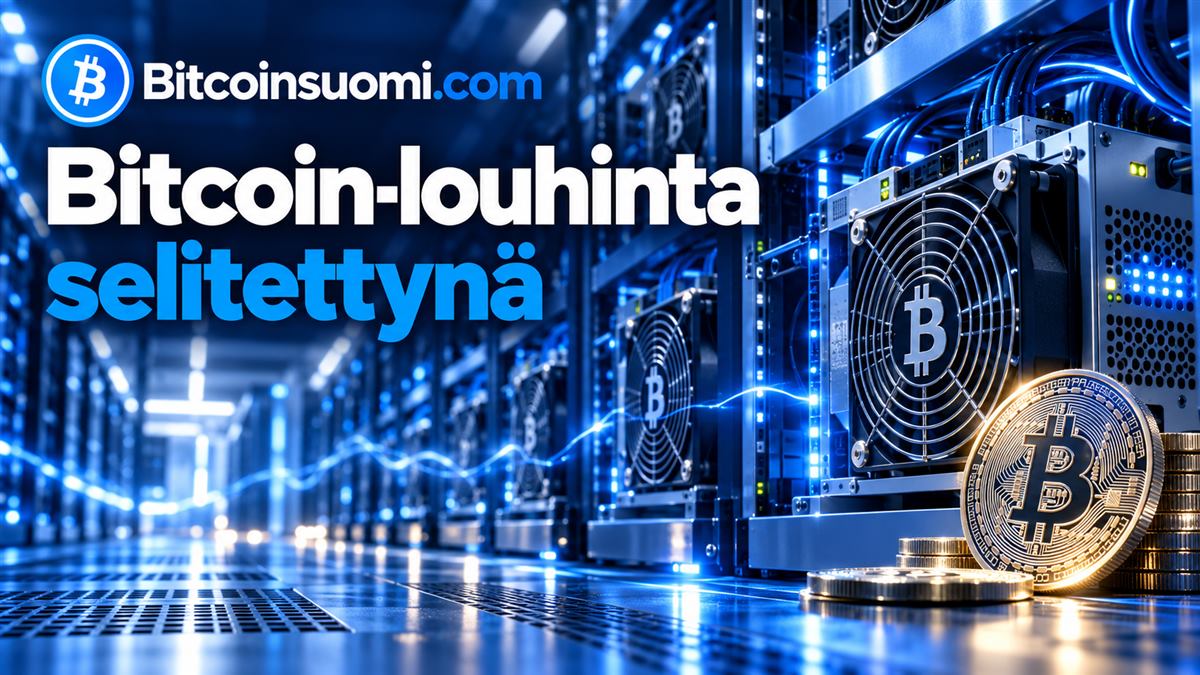 Bitcoin-louhinta selitettynä