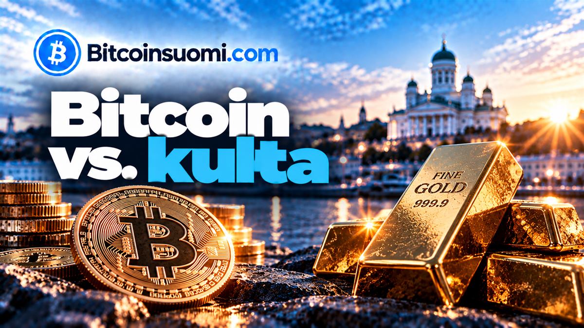 Bitcoin vs. kulta -vertailu