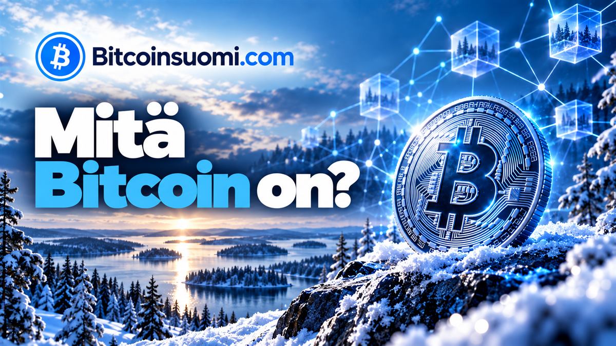 Mitä Bitcoin on – havainnollistava kuva