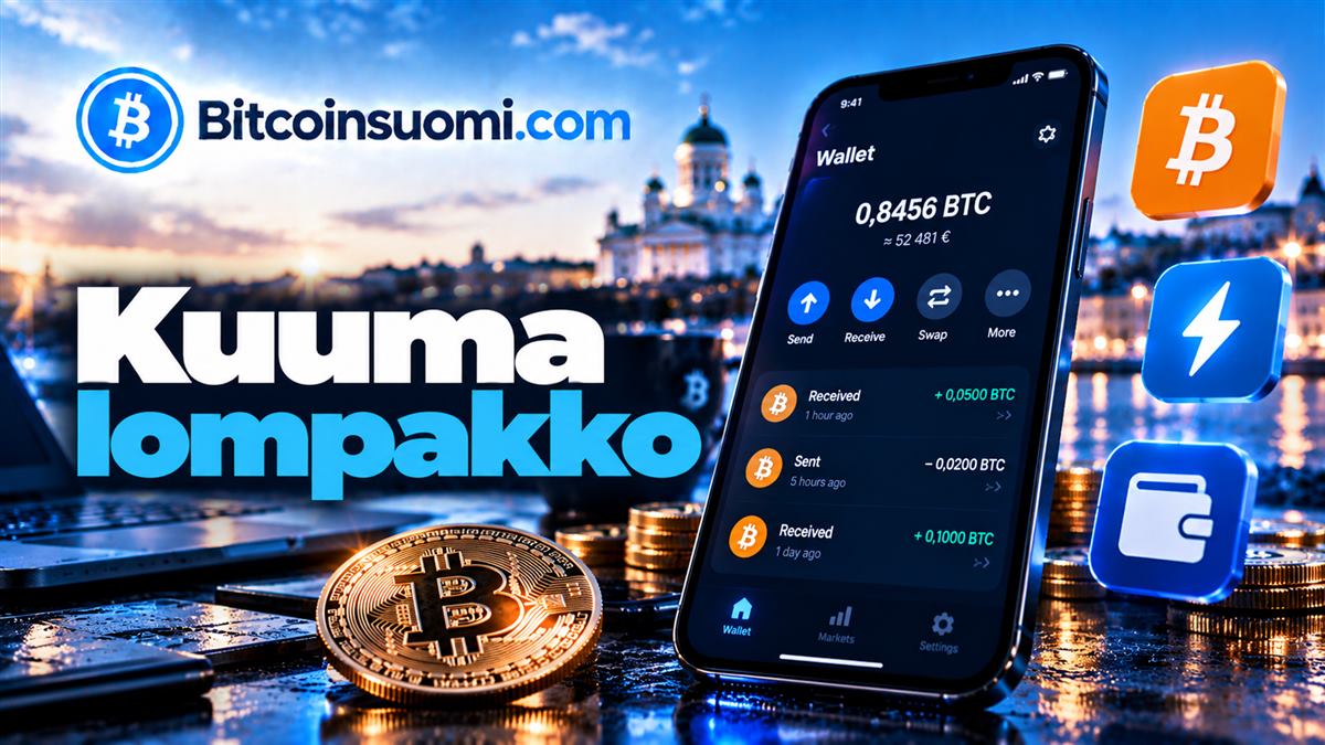 Kuuma lompakko Bitcoinin säilytykseen