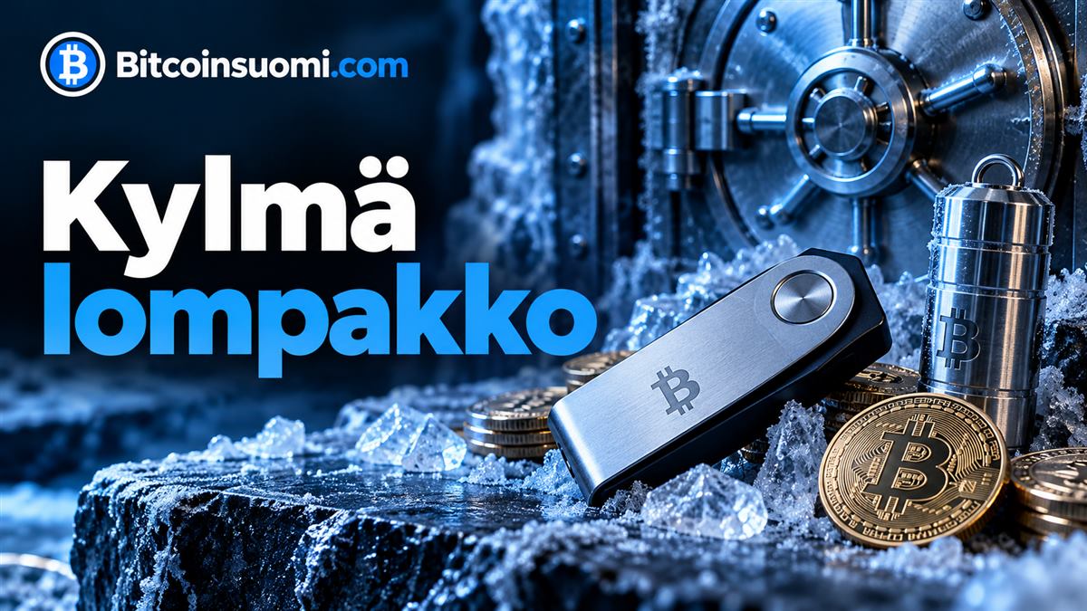 Kylmä lompakko eli laitelompakko Bitcoinille